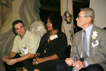 Mario Chiodo, Ruby Bridges, and Leon Lyson